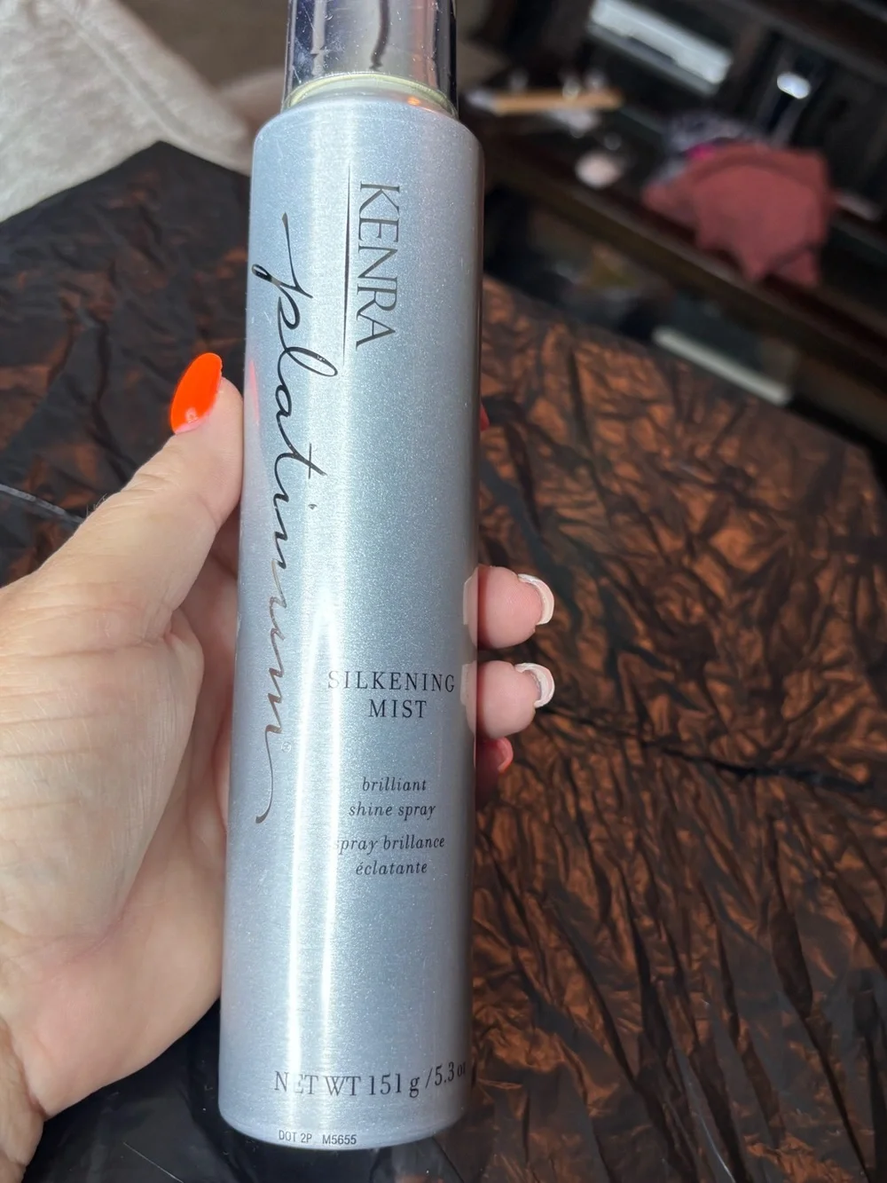 Kenra Silkening Mist Brilliant Shine Spray - Silver NEW
